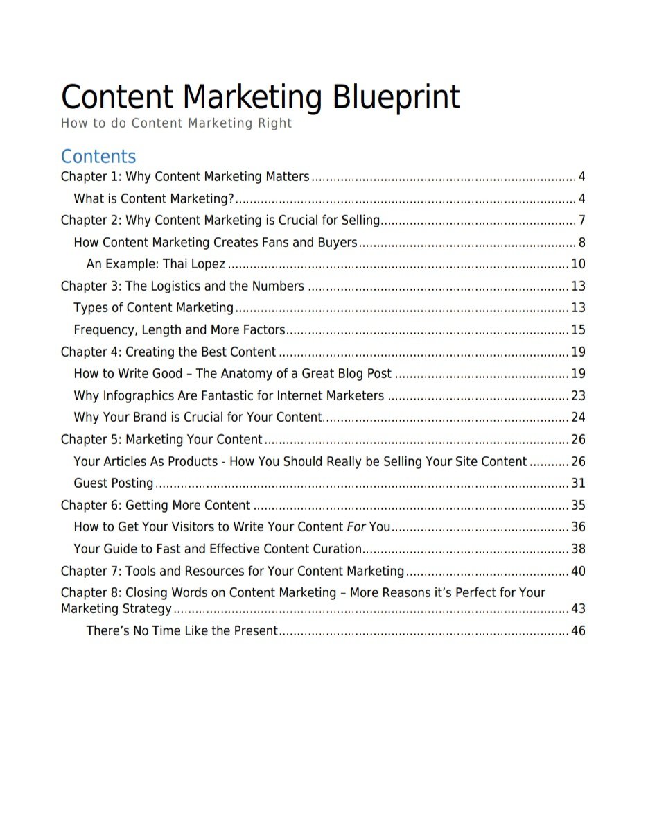 Content Marketing Blueprint - Image 2