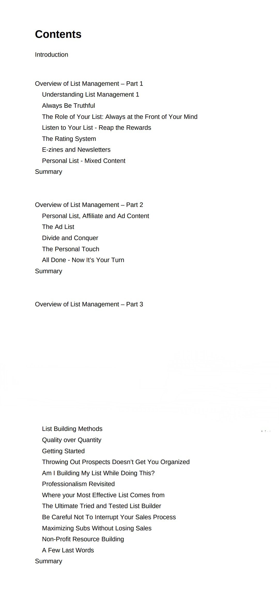 Email List Management Secrets - Image 2