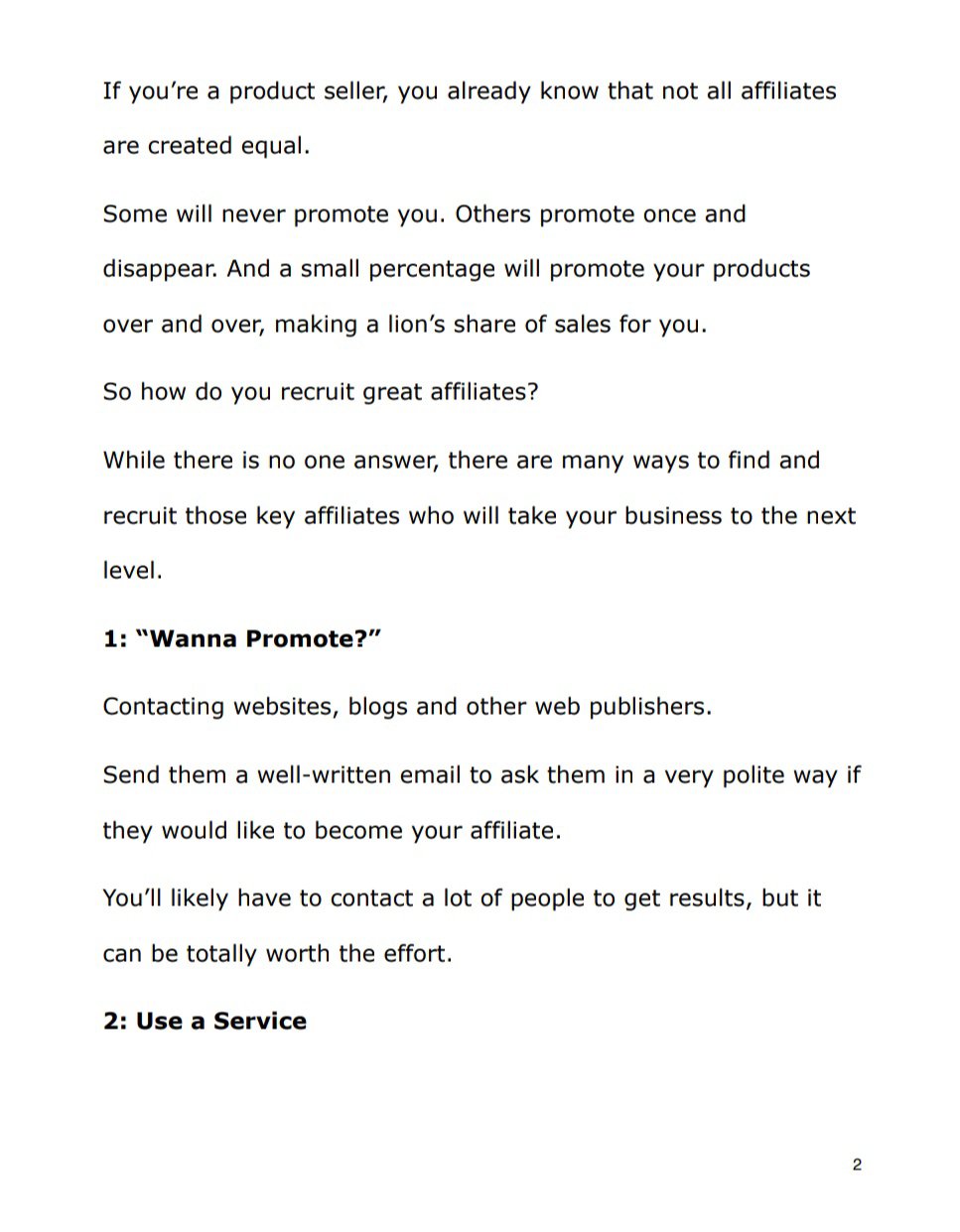 Twenty One Tips and Tools for Recruiting the Best Affiliates - Image 2