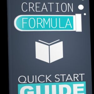 Product Creation Formula-Quick Start Guide
